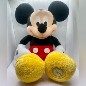 Disney Genuine Authentic Original 13.5” Mickey Mouse Plush Doll